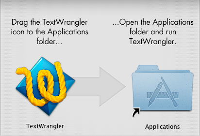 TextWrangler install